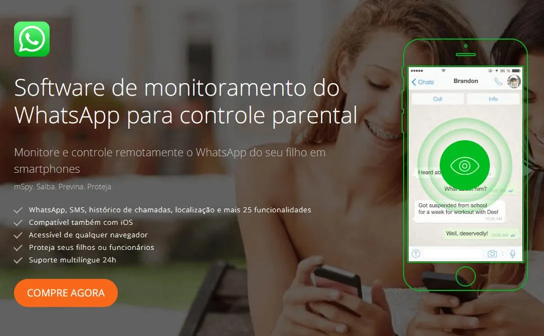 como rastrear WhatsApp