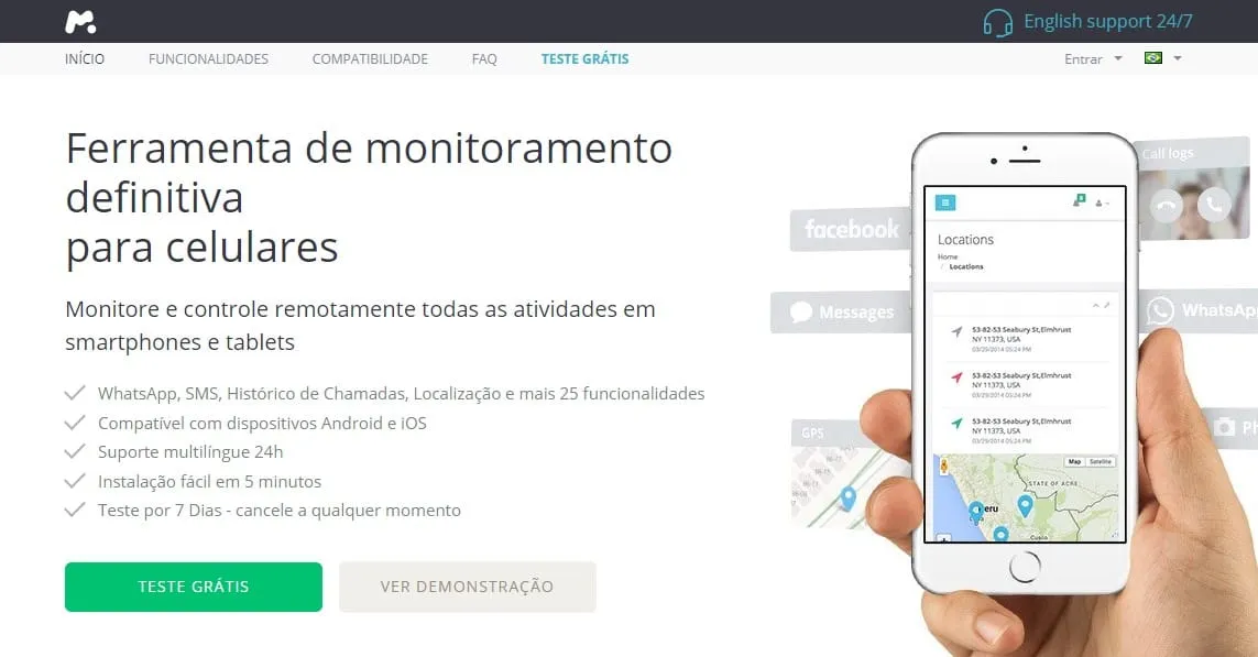 Rastreador de Celular Grátis